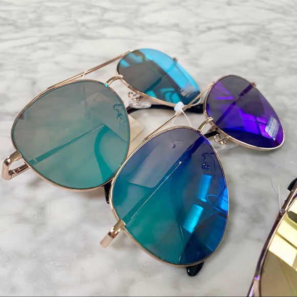 RESTOCK! 😎Candy Aviator Mirror Lens Sunglasses - Picture 5 of 7